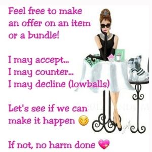 💕make a reasonable offer 💕